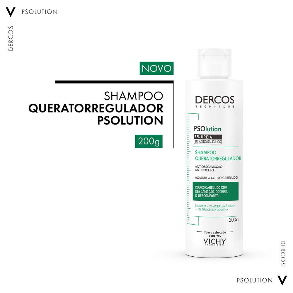 Vichy Dercos Psolution Shampoo Queratorregulador - 3