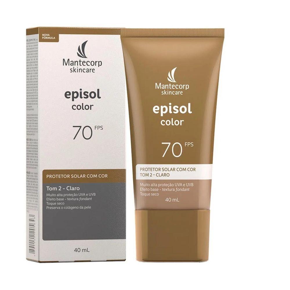 Mantecorp Skincare Episol Kit - Pó Compacto FPS50 + Protetor Solar Tom 2 Claro - 3