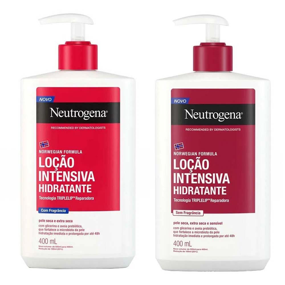 Neutrogena Norwegian Intensivo Kit Com 2 Hidratantes Com e Sem Fragrância - 1