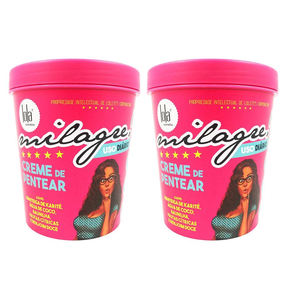 Lola Cosmetics Milagre! Kit Com dois Cremes para Pentear - 1