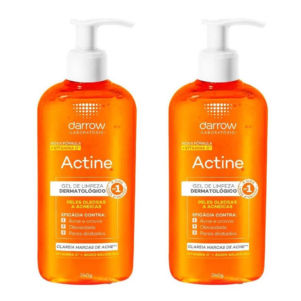 Darrow Actine Vitamina C Kit com 2 unidades - Gel de Limpeza - 1