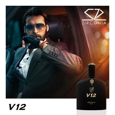 V12 Zirconia Privé Perfume Masculino Eau de Parfum