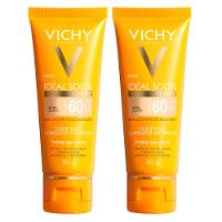 Vichy Idéal Soleil Clarify Kit com 2 Unidades – Protetor Solar Facial com Cor FPS60 – Extra Clara - 1