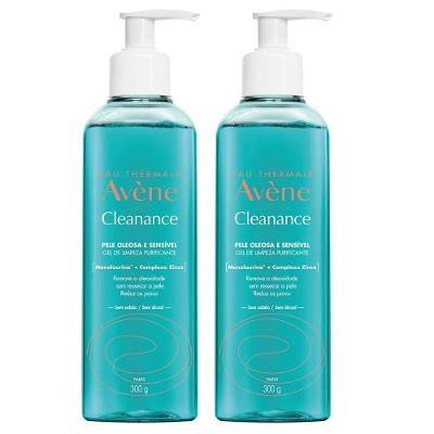 Avène Cleanance Kit com 2 Unidades – Gel de Limpeza Facial – 300g