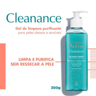 Avène Cleanance Kit com 2 Unidades – Gel de Limpeza Facial – 300g
