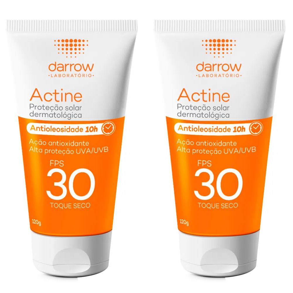 Darrow Actine Kit com 2 Unidades – Protetor Solar FPS30 – 120g - 1