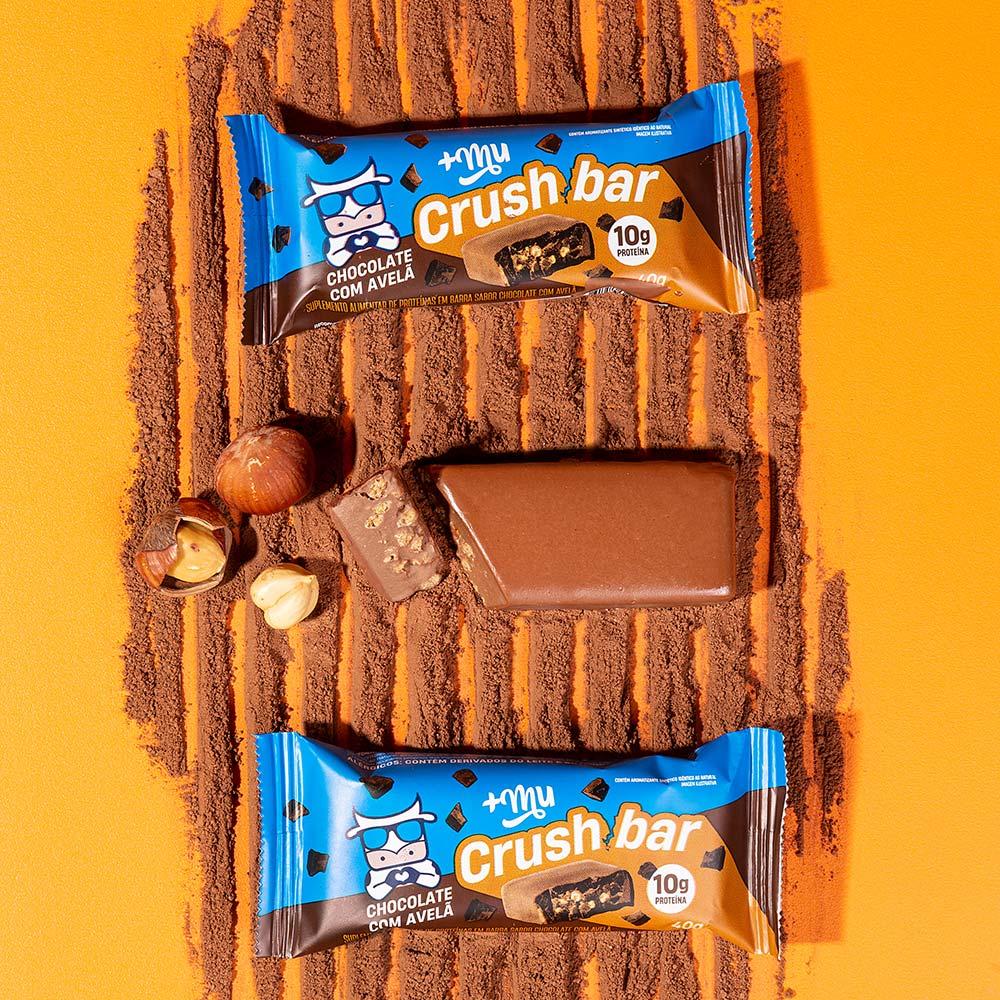 Barrinha de Proteína Crushbar +Mu Avelã - 5