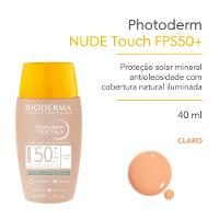Bioderma Photoderm Nude Touch Kit com 2 Unidades – Protetor Solar com Cor FPS50+ - Claro 40ml - 7
