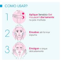 Bioderma Sensibio Gel Moussant Kit com 2 Unidades - Gel de Limpeza Facial Micelar – 100ml - 4