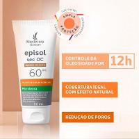 Mantecorp Episol Sec Oc Kit com 3 Unidades – Protetor Solar Facial FPS60 – Médio Escuro 60ml - 3