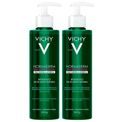 Vichy Normaderm Phytosoluion Kit com 2 Unidades – Gel de Limpeza Facial Intensivo 300g