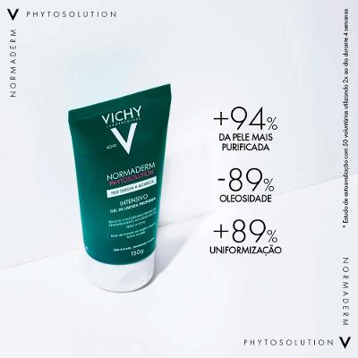 Vichy Normaderm Phytosoluion Kit com 2 Unidades – Gel de Limpeza Facial Intensivo 300g