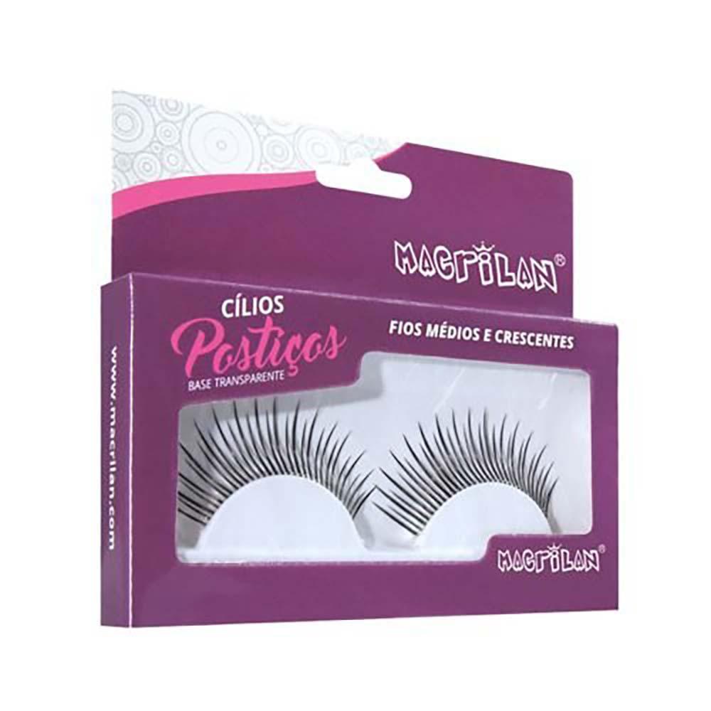 Cílios Postiços Macrilan - Fios Médios e Longos CL2-15A - 1