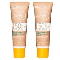 Bioderma Photoderm Cover Touch Kit com 2 Unidades – Protetor Solar Facial com Cor FPS50+ – Médio 40ml - 1