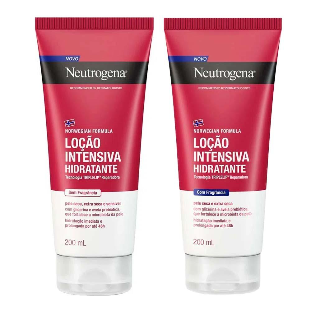 Neutrogena Norwegian Intensivo Kit Com 2 Hidratantes Com e Sem Fragrância - 1