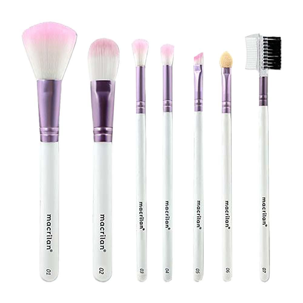 Macrilan Kit com 7 Pincéis para Maquiagem KP9-3R - 1