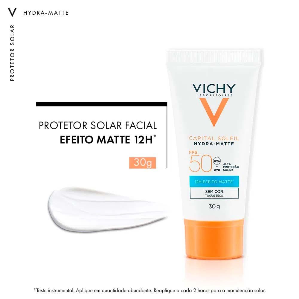 Vichy Hydra Matte Kit com 3 Unidades – Protetor Solar Facial FPS50 - 2