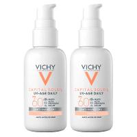 Vichy UV-Age Daily Kit com 2 Unidades – Protetor Solar Facial com Cor FPS60 – 2.0 - 1
