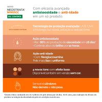 Neostrata Minesol Oil Control Kit com 2 Unidades – Protetor Solar Facial com Cor FPS70 – Clara 40g - 4