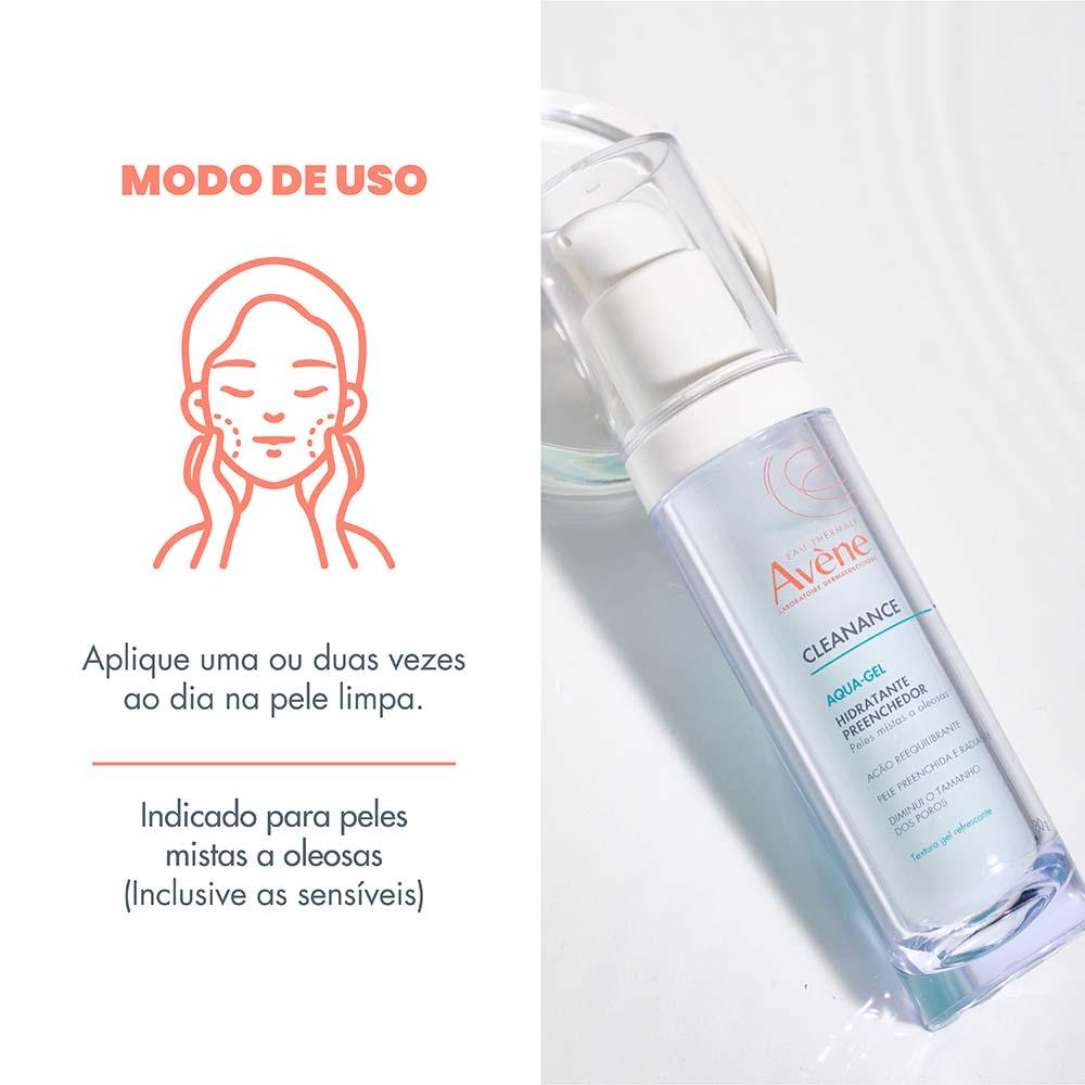 Hidratante Facial Eau Thermale Avène Cleanance - Aqua-Gel - 5