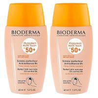 Bioderma Photoderm Nude Touch Kit com 2 Unidades – Protetor Solar com Cor FPS50+ - Muito Claro 40ml - 1