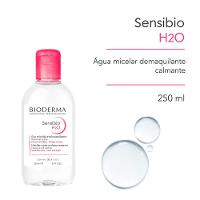 Bioderma Kit – Água Micelar Bifásica para Olhos e Lábios Sensibio H2O Eye 125ml + Água Micelar Calmante Sensibio H2O Solution Micellaire 250ml - 2