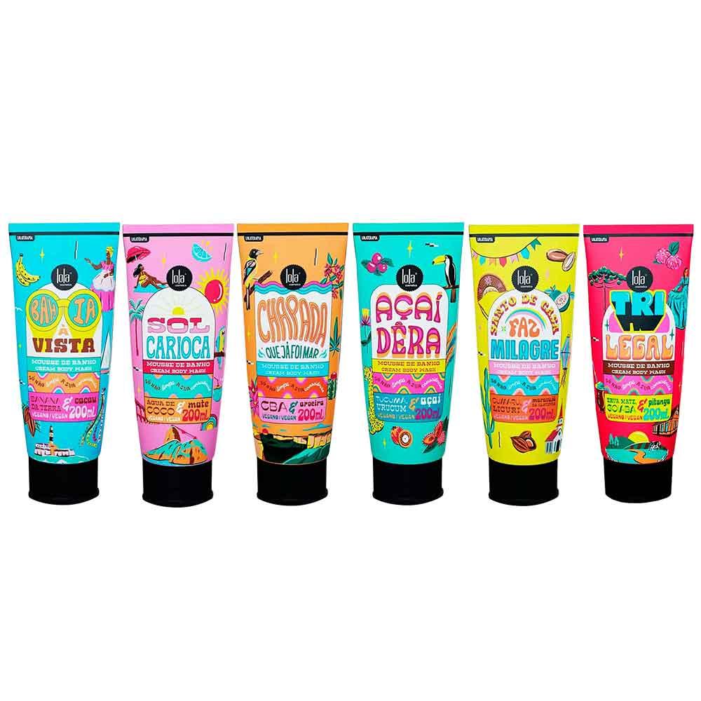 Lola Cosmetics Kit com 6 Espumas de Banho - 1