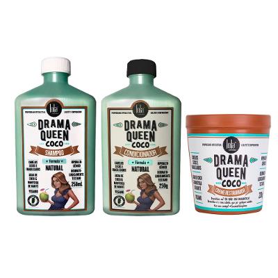Lola Cosmetics Drama Queen Coco Kit – Shampoo + Condicionador + Máscara