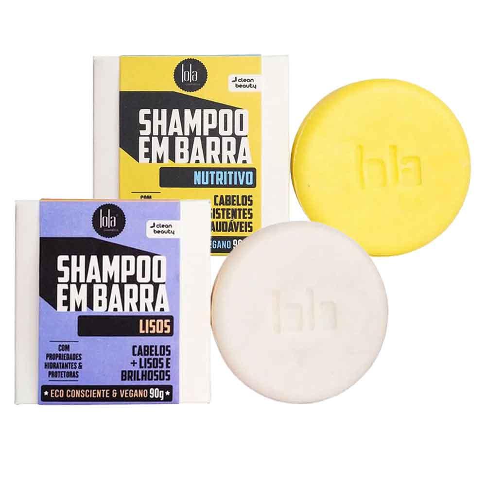 Lola Cosmetics Kit com 2 Shampoos em Barra - 1