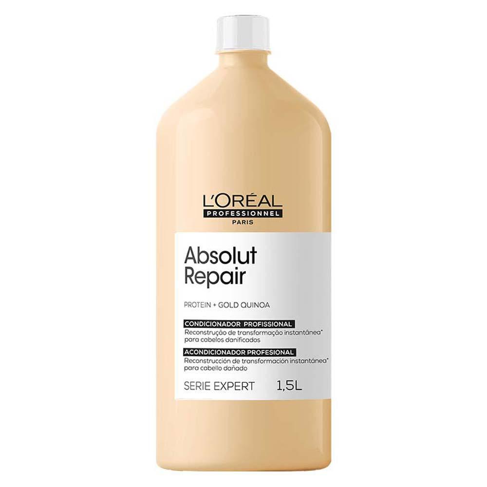 L'Oréal Professionnel Absolut Repair Gold Quinoa + Protein Kit – Shampoo + Máscara de Tratamento + Condicionador - 2