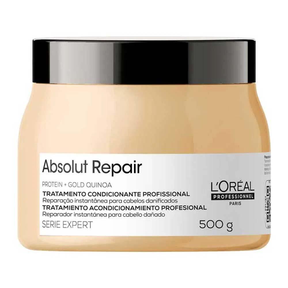 L'Oréal Professionnel Absolut Repair Gold Quinoa + Protein Kit – Shampoo + Máscara de Tratamento + Condicionador - 4