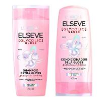 Elseve Glycolic Gloss Kit – Shampoo + Condicionador - 1