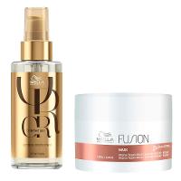 Wella Professionals Kit Máscara Fusion + Óleo Oil Reflection - 1