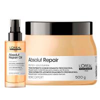 L'Oréal Professionne Absolut Repair Kit Máscara + Óleo - 1