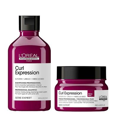L’Oréal Professionnel Curl Expression Kit – Shampoo + Máscara Rich