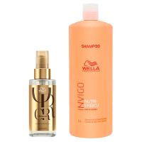 Wella Professionals Kit - Shampoo Invigo + Óleo Oil Reflection - 1