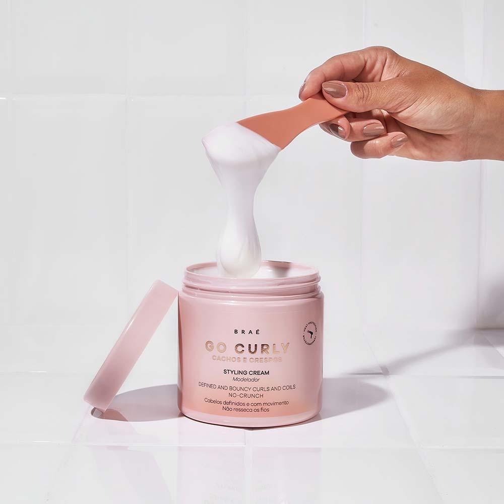 Braé Go Curly Cachos e Crespos Styling Cream - 2
