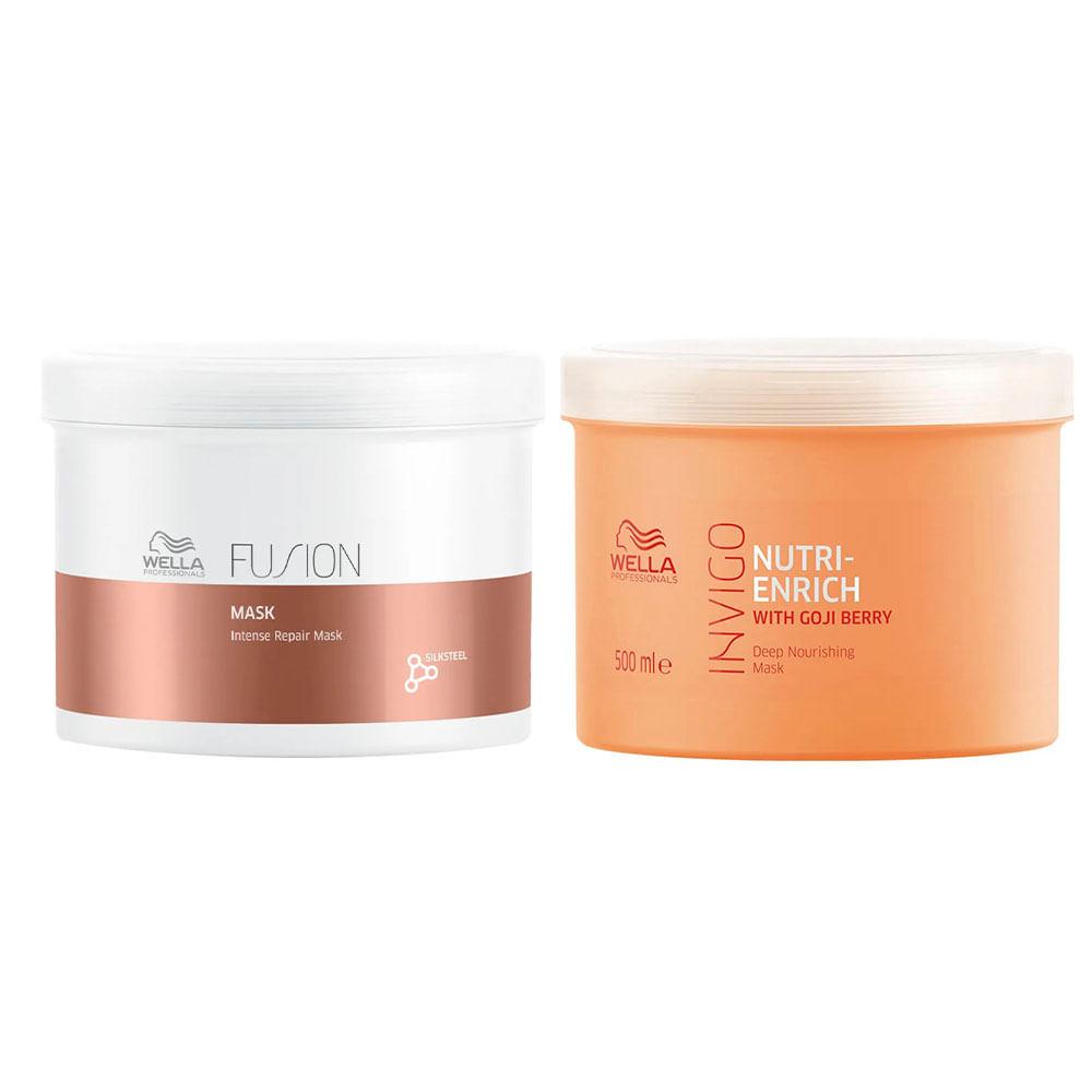 Wella Professionals Kit – Com Duas Máscaras Capilares - 1