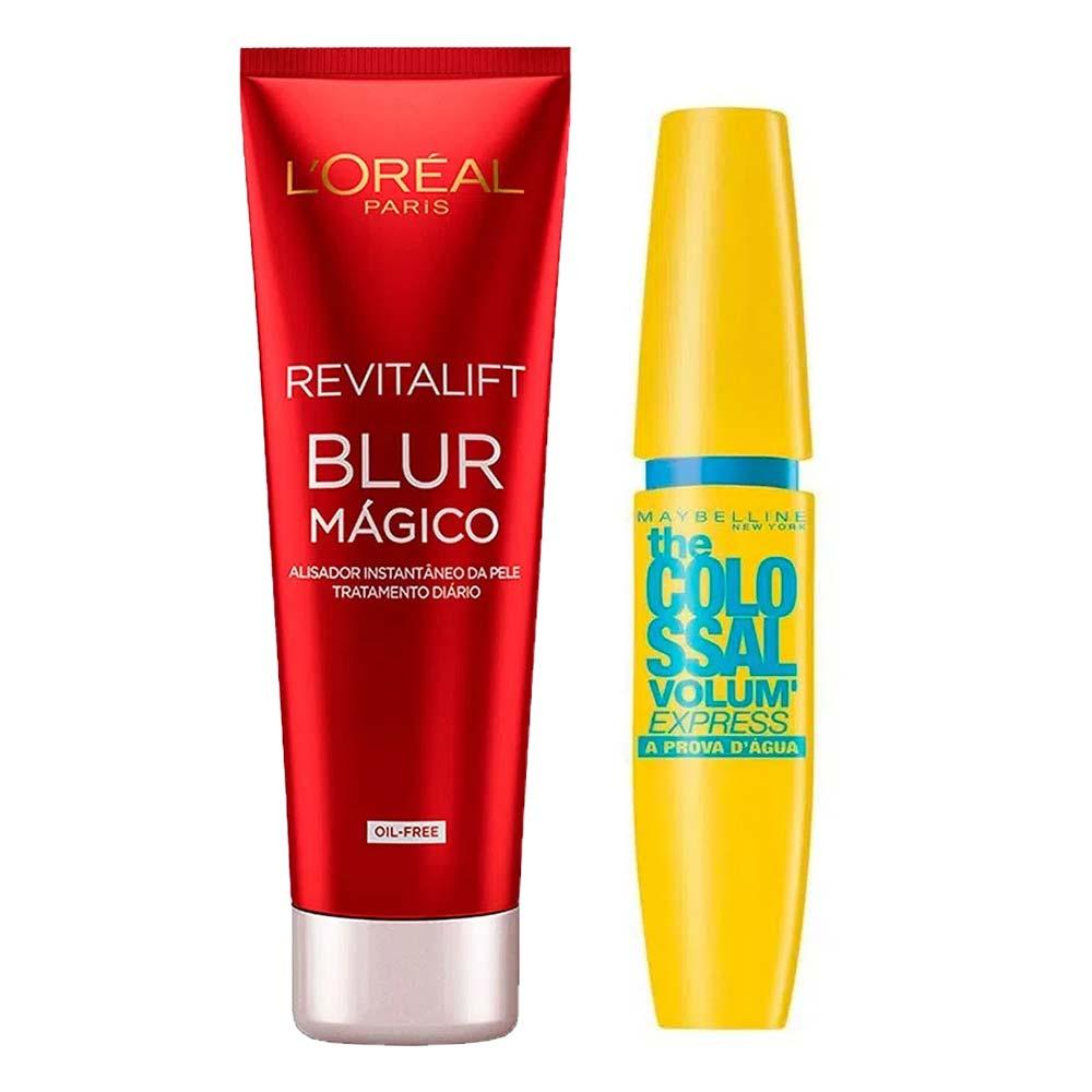 L'Oréal Paris + Maybelline Kit – Primer + Máscara de Cílios à Prova D'água - 1