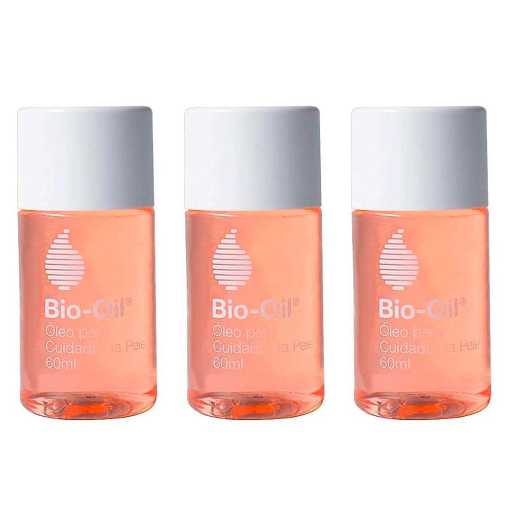 Bio-Oil Kit com 3  Óleos Corporais Antiestrias - 1