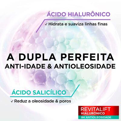 L’Oréal Paris Kit – Gel de Limpeza Facial Profunda Antioleosidade + Gel Creme Facial Antioleosidade + Shampoo e Condicionador Elseve Cachos