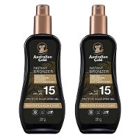 Australian Gold Instant Bronzer Kit Com 2 Protetores FPS 15 - 1