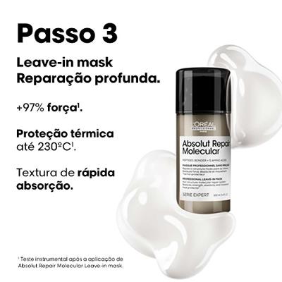 L'Oreal Professionnel Absolut Repair Molecular Kit – Shampoo + Leave-in