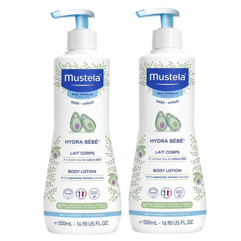 Hidratante Mustela Hydra Bebê 500ml – Kit 2 unidades - 1