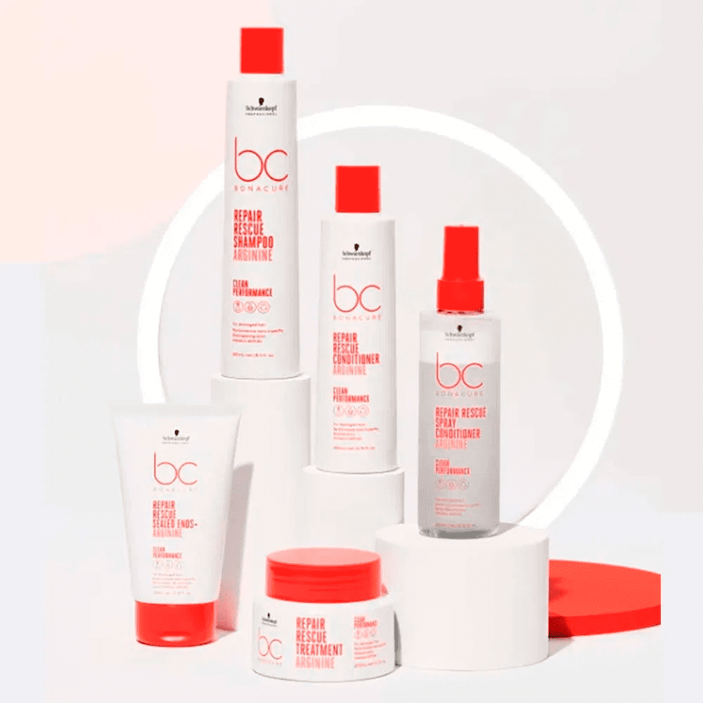 Schwarzkopf BC Clean Performance Repair Rescue Kit - 2 Reparadores de Pontas - 5