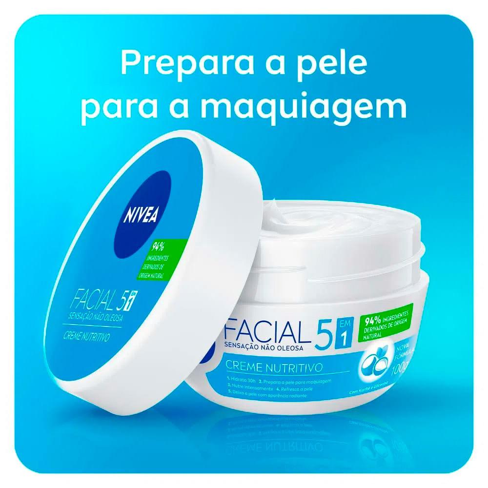 NIVEA Kit – Creme Hidratante Facial Antissinais 100g + Nutritivo 100g + Noturno 100g - 6