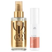 Wella Professionals Kit - Protetor Térmico Fusion + Óleo Oil Reflection - 1