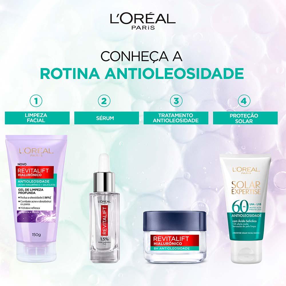 L’Oréal Paris Revitalift Hialurônico Kit – Gel de Limpeza Facial Profunda + Sérum Preenchedor Facial Anti-Idade - 4
