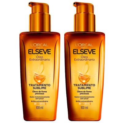 Elseve Tratamento Reconstrutor - Kit com Dois Óleos Extraordinários
