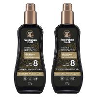 Australian Gold Instant Bronzer Kit Com 2 Protetores FPS 8 - 1